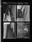 Wall fell on car; Boy Scouts (4 Negatives), March 18-20, 1958 [Sleeve 40, Folder c, Box 14]